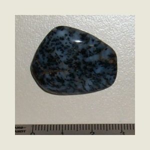 Chalcedoon blauw trommelsteen