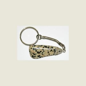 Jaspis Dalmatiër sleutelhanger