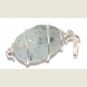 Mosopaal blauw hangertje