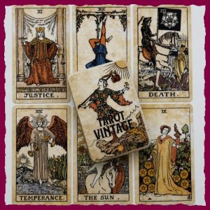 Borderless Waite tarot in blik (Eng.)
