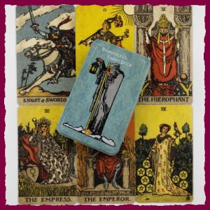 Borderless Waite tarot in blik (Eng.)