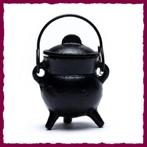 Cauldron Gietijzer met deksel - maat small